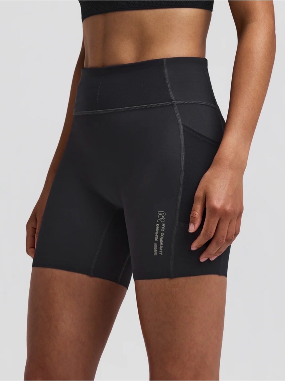 BANDIT RUNNING WOMEN'S VANISHER™ 5" HIGH WAIST COMPRESSION SHORTS - ANTHRACITE S